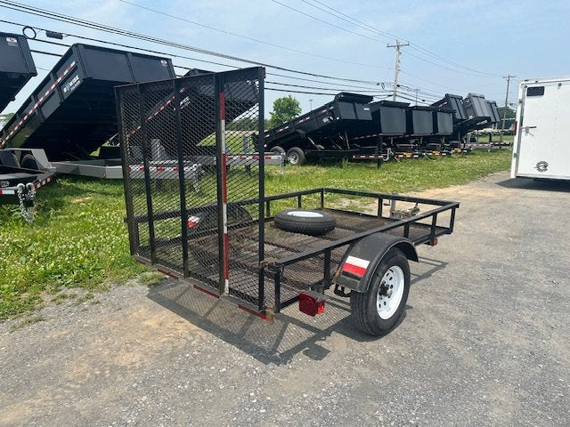 2015 Carry-On 5 x 8 Landscape Utility Trailer – Mesh Floor image 2
