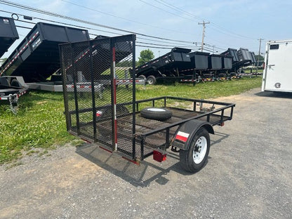 2015 Carry-On 5 x 8 Landscape Utility Trailer – Mesh Floor image 2
