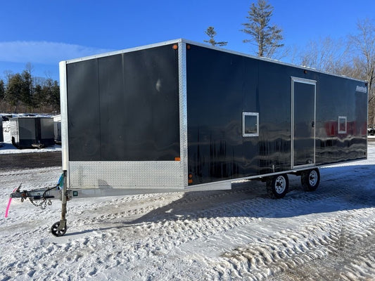 2008 Sno Pro 101×20 Aluminum 4-Place w/Interior Spare Mount, Mats & Guides image 0