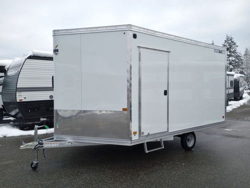 2024 Mission Trailers 101×12 Aluminum 2 Place Crossover 3.0 w/Side X Side Pkg, Rear Canopy image 0
