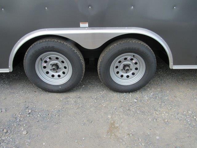Homesteader 8.5 x 20 Enclosed 7K Car Trailer – 6″ Added Height image 2