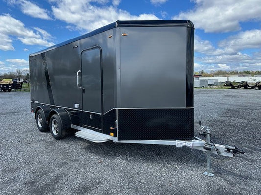 Legend 7 x 16 Aluminum Enclosed Cargo Trailer – Deluxe Series image 0