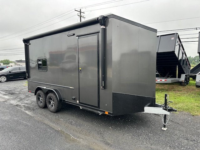 ATC 7.5 x 16 Aluminum Enclosed Trailer – Adventure Package image 0