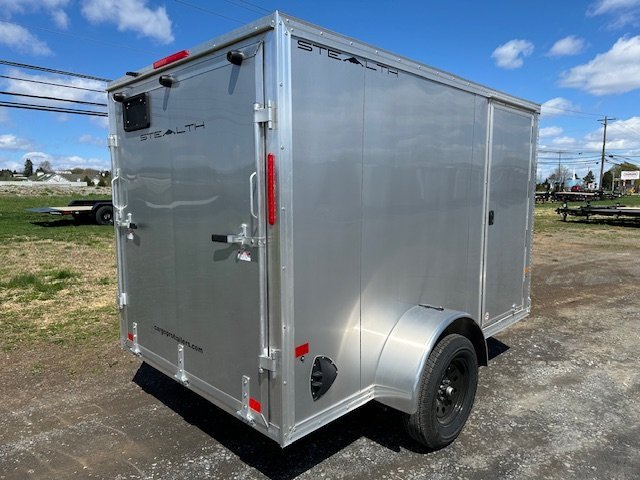 Cargo Pro Stealth 6 x 10 V-Nose Aluminum Enclosed Trailer image 2