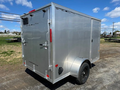 Cargo Pro Stealth 6 x 10 V-Nose Aluminum Enclosed Trailer image 2