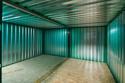 4M X 4.2M Side Linked Flat Pack Container Bundle (Powder Coated) image 1