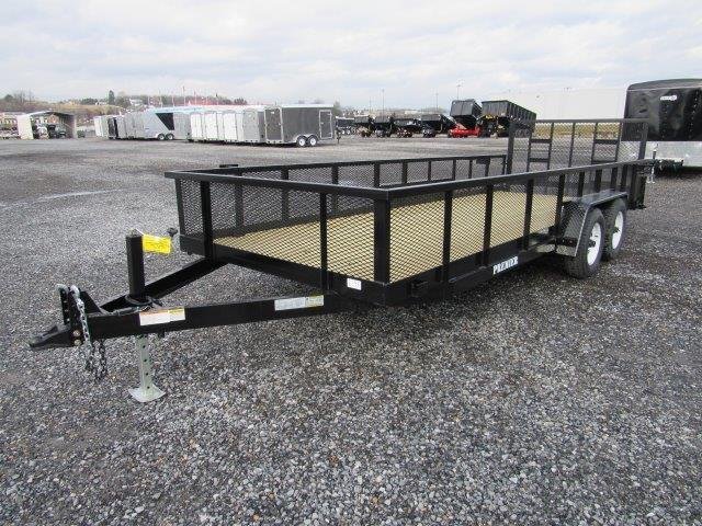 Premier 7 x 20 Landscape Utility Trailer – HD Ramp Gate image 2