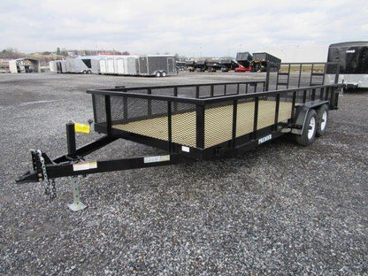 Premier 7 x 20 Landscape Utility Trailer – HD Ramp Gate image 2