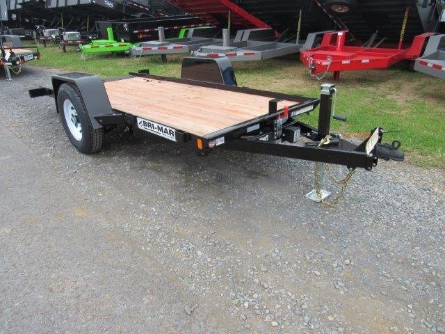 BWise 5 x 12 Equipment Trailer – Single Axle Tilt-Deck image 0