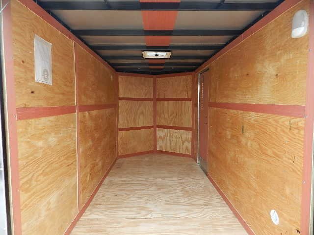 Homesteader 6 x 12 V-Nose Enclosed Trailer – 6″ Added Height image 1