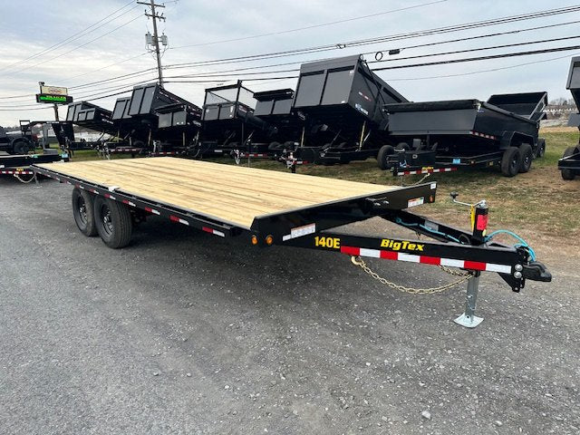 Big Tex 8.5 X 20 Deckover Equipment Trailer – Flat Deck image 0