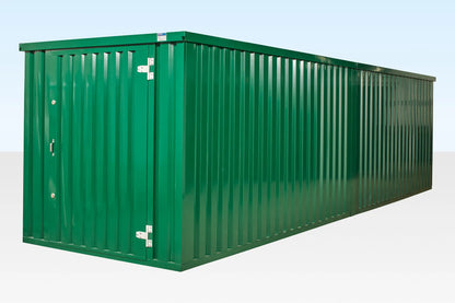 6M X 2.1M End Linked Flat Packed Container Bundle (Powder Coated) image 0