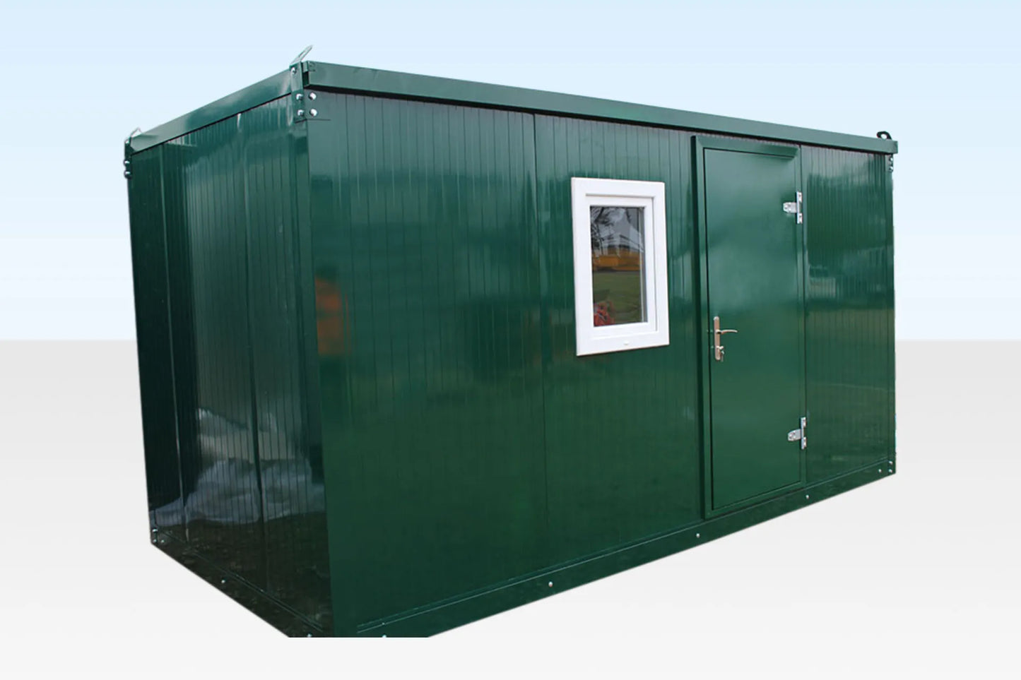 4.3m X 2.3m Flat Packed Office Cabin image 1