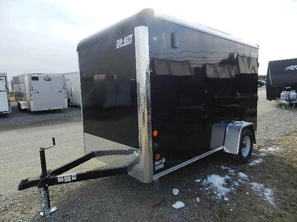 Car Mate 6 x 12 Enclosed Cargo Trailer – 6″ Added Height image 2