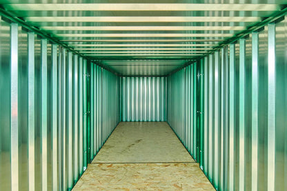 6M X 2.1M End Linked Flat Packed Container Bundle (Powder Coated) image 1