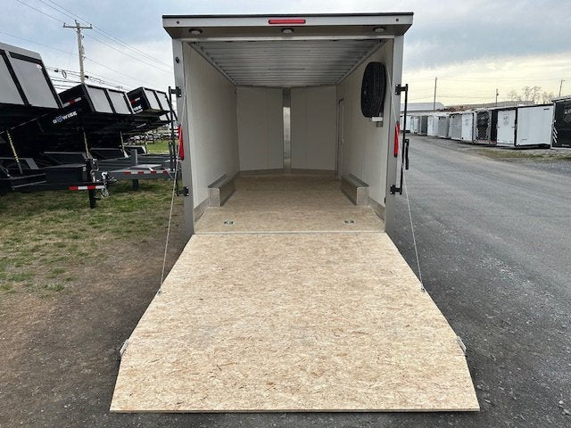 Nitro 8.5 x 18 Enclosed Aluminum Car Trailer – V Nose image 1
