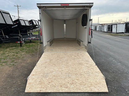Nitro 8.5 x 18 Enclosed Aluminum Car Trailer – V Nose image 1
