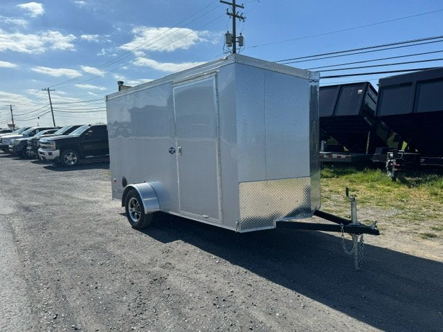 American Hauler 6 x 12 Enclosed V-Nose Cargo Trailer image 2