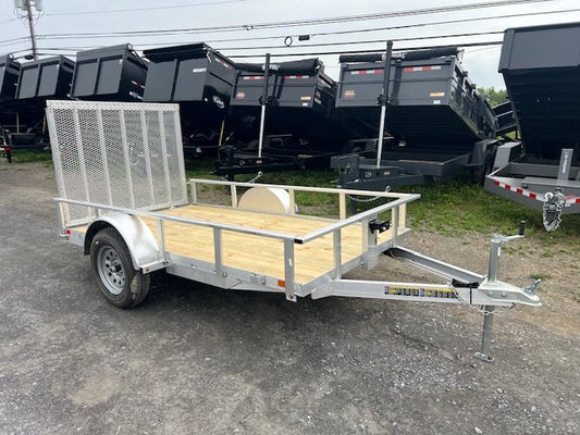 Carry-On 5.5 x 10 Aluminum Landscape Utility Trailer image 0