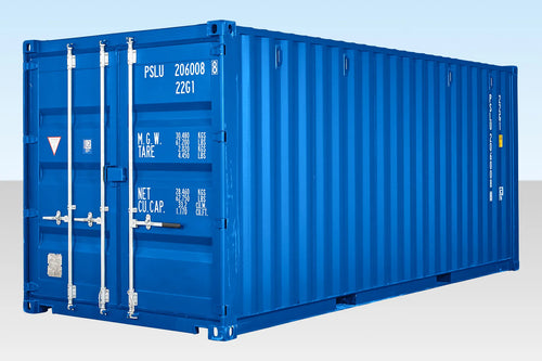 20Ft Shipping Container (One Trip) – Blue image 0