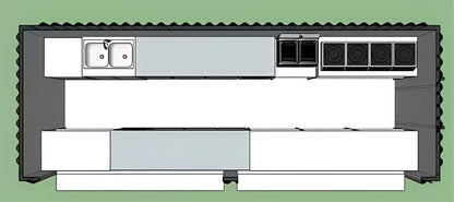 20Ft Shipping Container Shop For Full-Service Restaurant Or Coffee Shop image 6