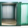 4m x 2.1m Powder Coated Flat Packed Store image 1
