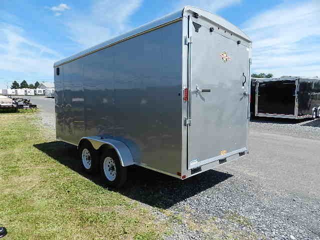 Carry-On 7 x 16 Enclosed Cargo Trailer – 6″ Extended Height image 2