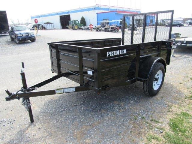 Premier 5 x 8 Landscape Utility Trailer – Steel Sides image 2