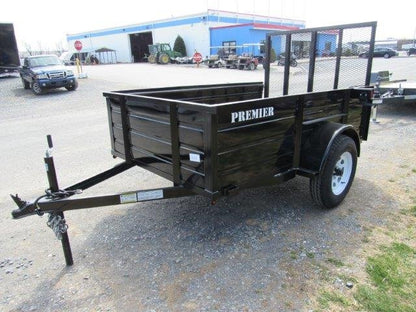 Premier 5 x 8 Landscape Utility Trailer – Steel Sides image 2