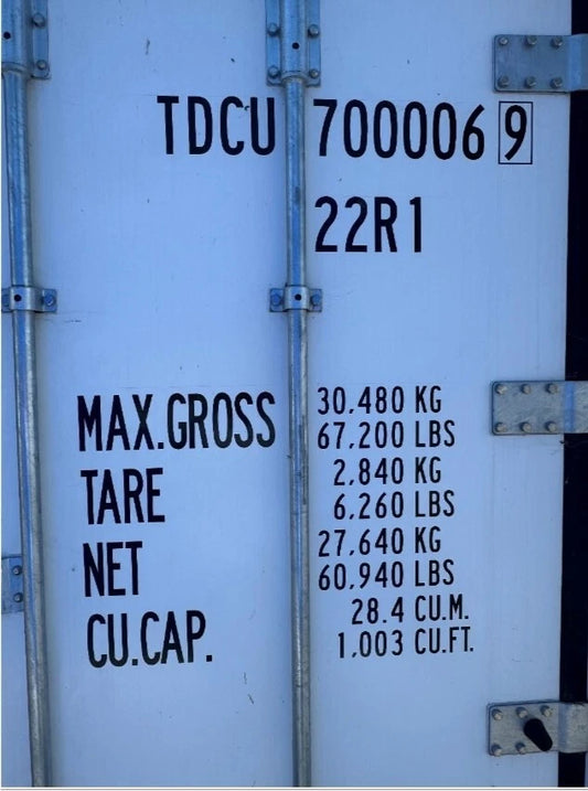 Thermo King Refrigerator Container – 20′ 2021 Reefer image 0