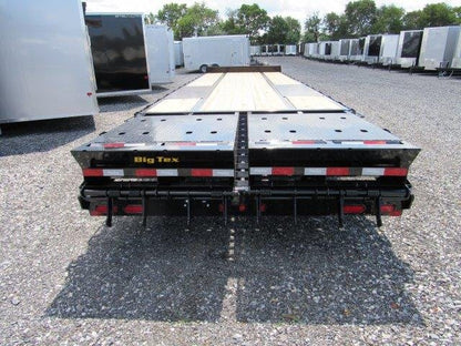 Big Tex 8.5 x 30 Heavy Duty Deckover Equipment Trailer – 12K Axles image 1