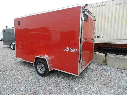 Homesteader 6 x 12 V-Nose Enclosed Trailer – 6″ Added Height image 3