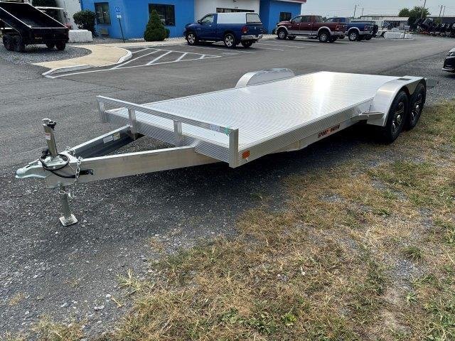 Sport Haven 7×20 Premium Aluminum Car Trailer – 6k Torsion Axles image 1