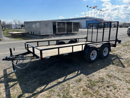 Car Mate 6 x 14 Landscape Utility Trailer – Landscape Ramp image 2