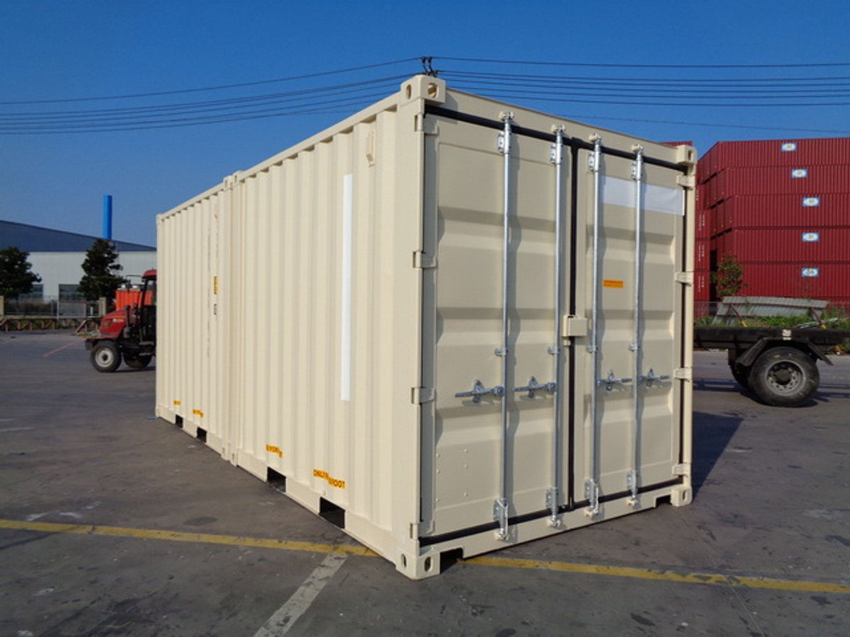 DuoCon One-tripper (10′ +10′) Steel Shipping Containers image 0