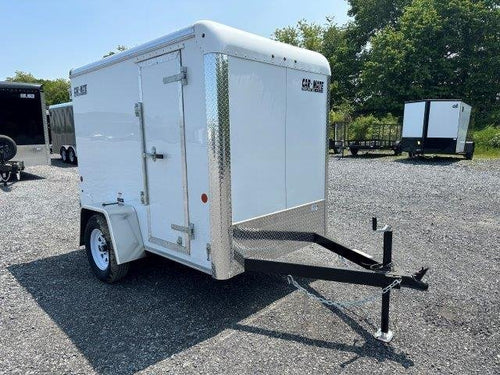 Car Mate 5 x 8 Enclosed Cargo Trailer – Torsion Axle image 0