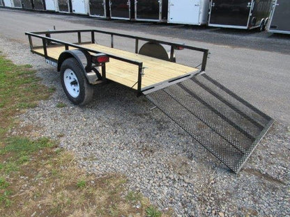 Premier 5 x 10 Landscape Utility Trailer – Rear Ramp Gate image 3