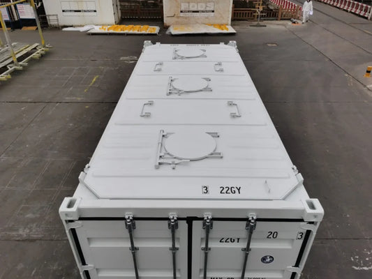 20ft Dry Intermediate Bulk Storage Top Loading Shipping Container image 0