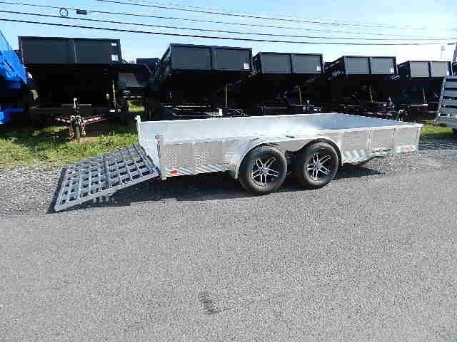 Sport Haven 7×14 Aluminum Utility Trailer – Deluxe Package image 2
