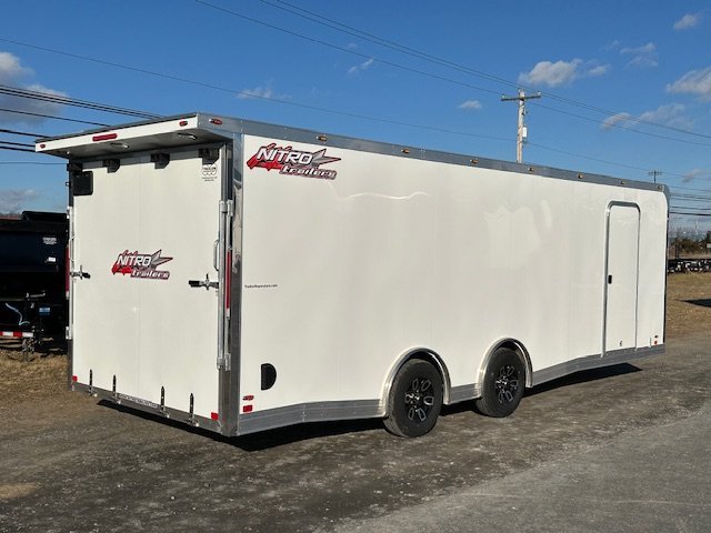 Nitro 8.5 x 24 Enclosed Aluminum Car Trailer image 2