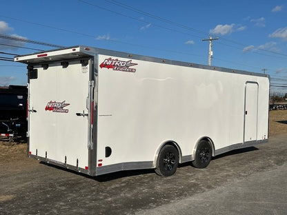 Nitro 8.5 x 24 Enclosed Aluminum Car Trailer image 2