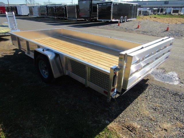 Sport Haven 7×14 Aluminum Utility Trailer – ATP Sides image 2