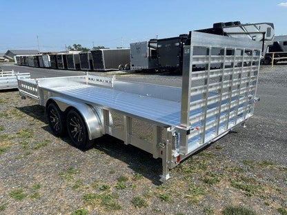 Sport Haven 7×18 Aluminum Utility Trailer – ATV Ramps image 3