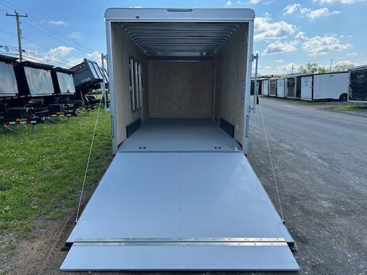 Carmate 7.5 x 16 Enclosed Cargo Trailer – UTV Door image 0