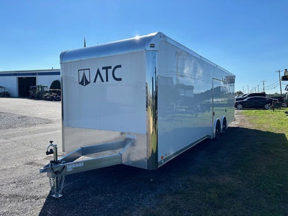 ATC 8.5 x 28 Enclosed Aluminum Car Trailer – Rear Spoiler image 2