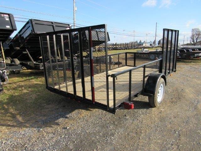Carry-On 6.4 x 12 Landscape Utility Trailer – Side ATV Gate image 1