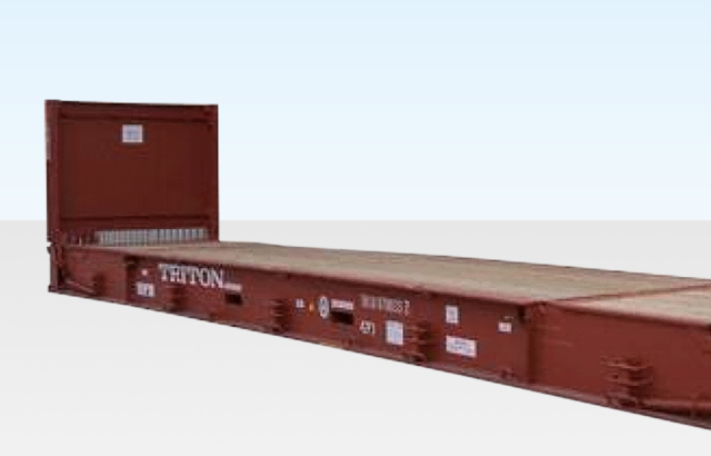 40Ft X 8Ft New And Used Container Flat Racks image 0