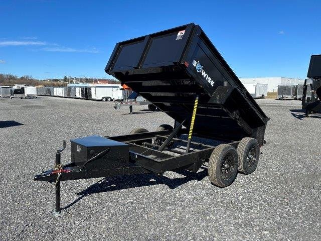 BWise 6 x 10 Low Profile Dump Trailer – Spreader Gate image 2