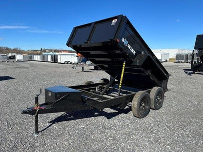 BWise 6 x 10 Low Profile Dump Trailer – Spreader Gate image 2