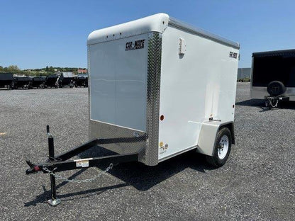 Car Mate 5 x 8 Enclosed Cargo Trailer – Torsion Axle image 2